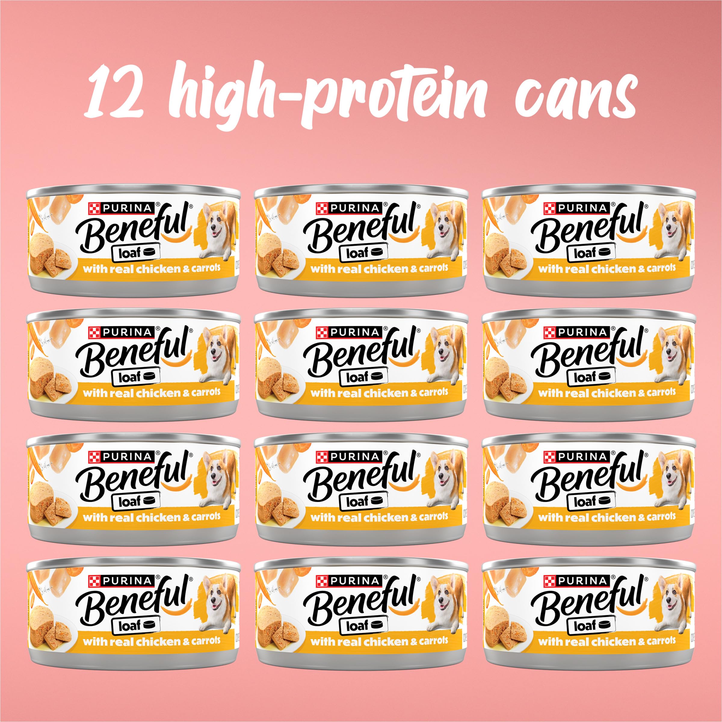 Beneful Pâté équilibre complet — nutrition complète et équilibrée à chaque portion.