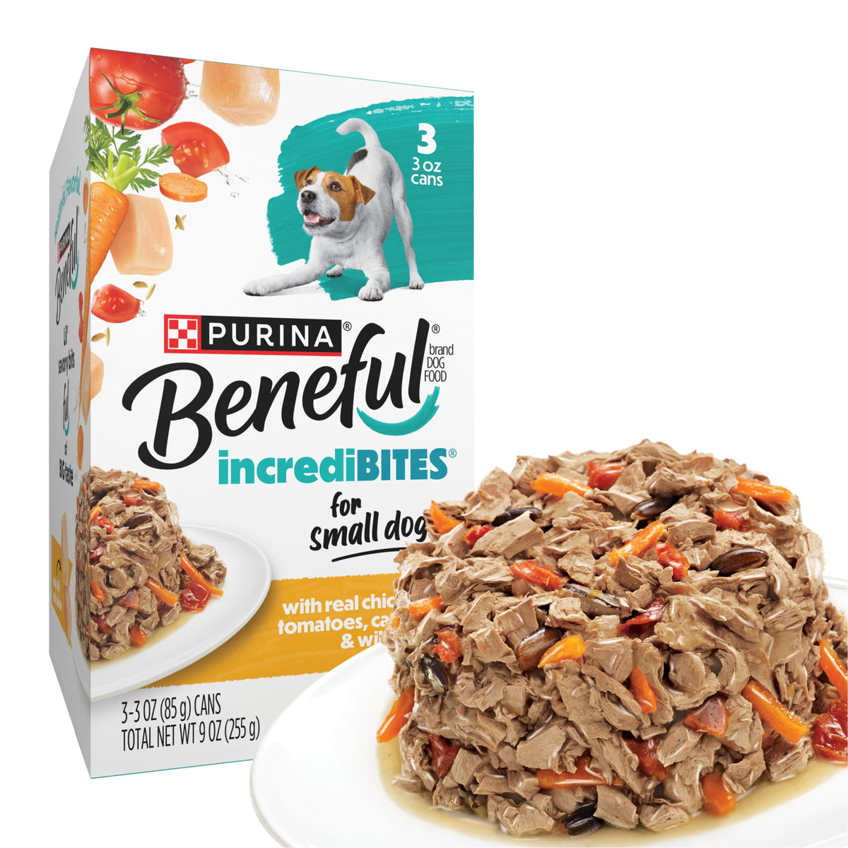 Beneful Petite Race poulet réel dans le gravy, texture appétissante pour petit chien