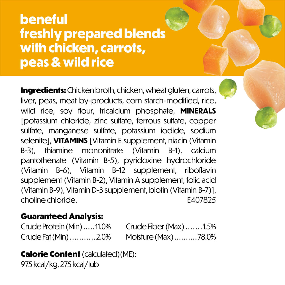 Beneful Freshly Prepared Blends: portions individuelles de 10 oz adaptées.