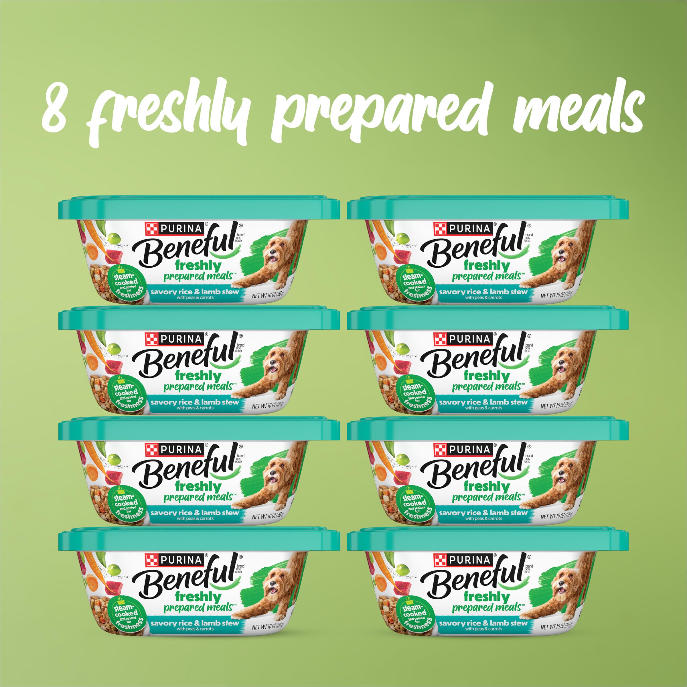 Beneful ragout d'agneau et légumes, texture moelleuse en repas humide.