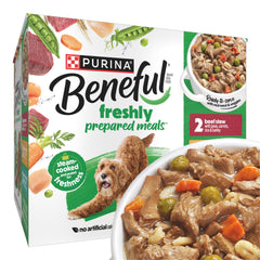 Beneful sauce poulet, tub 10 oz, repas pratique et savoureux pour chien.