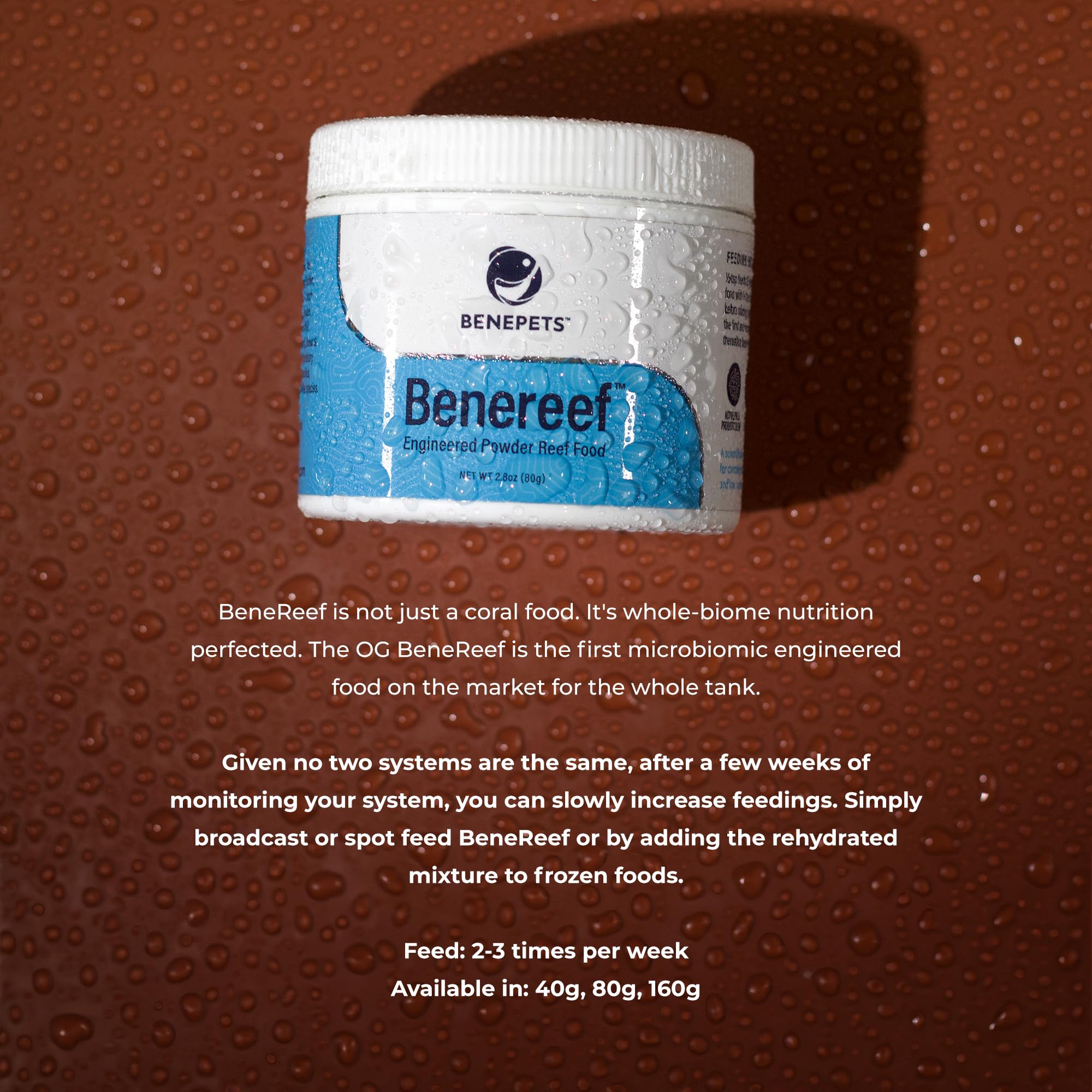 Benepets Benereef – croissance et régénération des coraux, solution complète.