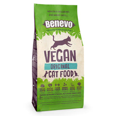 Benevo croquettes chat adulte – croquettes croussillantes et nutrition végétale complète.