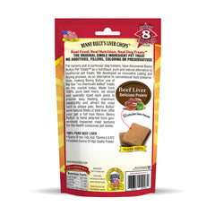 Texture croustillante Benny Bullys Foie Boeuf Lyophilise – expérience gustative pour chien actif.