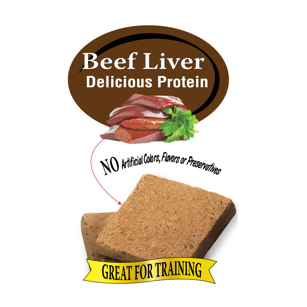 Ingrédients naturels Benny Bullys Foie Boeuf Lyophilise – sans additifs ni conservateurs.