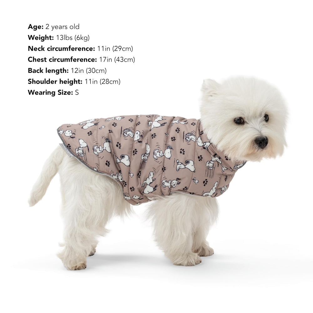Manteau Berkshire Peanuts, spécialement conçu pour extralarge et sorties tout-terrain.