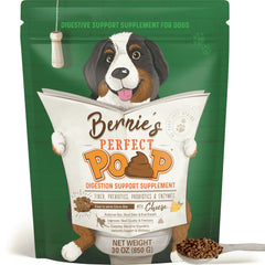 Bernie's packshot cheddar: soutien digestif potentiel pour chiens.