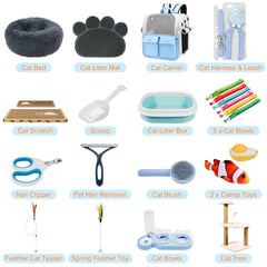 Berxol Kit chaton: transport chaton sûr pour les trajets chez le vétérinaire.