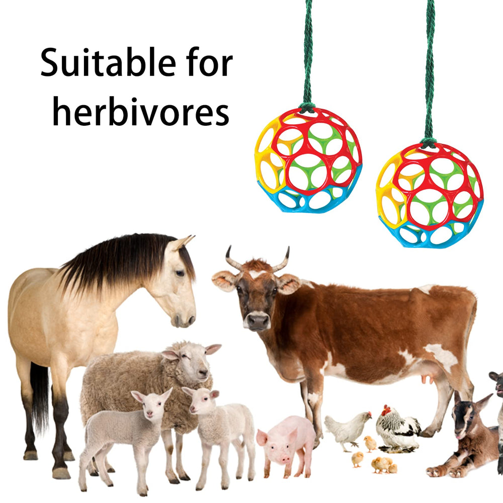 Balle Besimple pour chèvre et mouton, accrochée et prête à l’utilisation, divertissement.