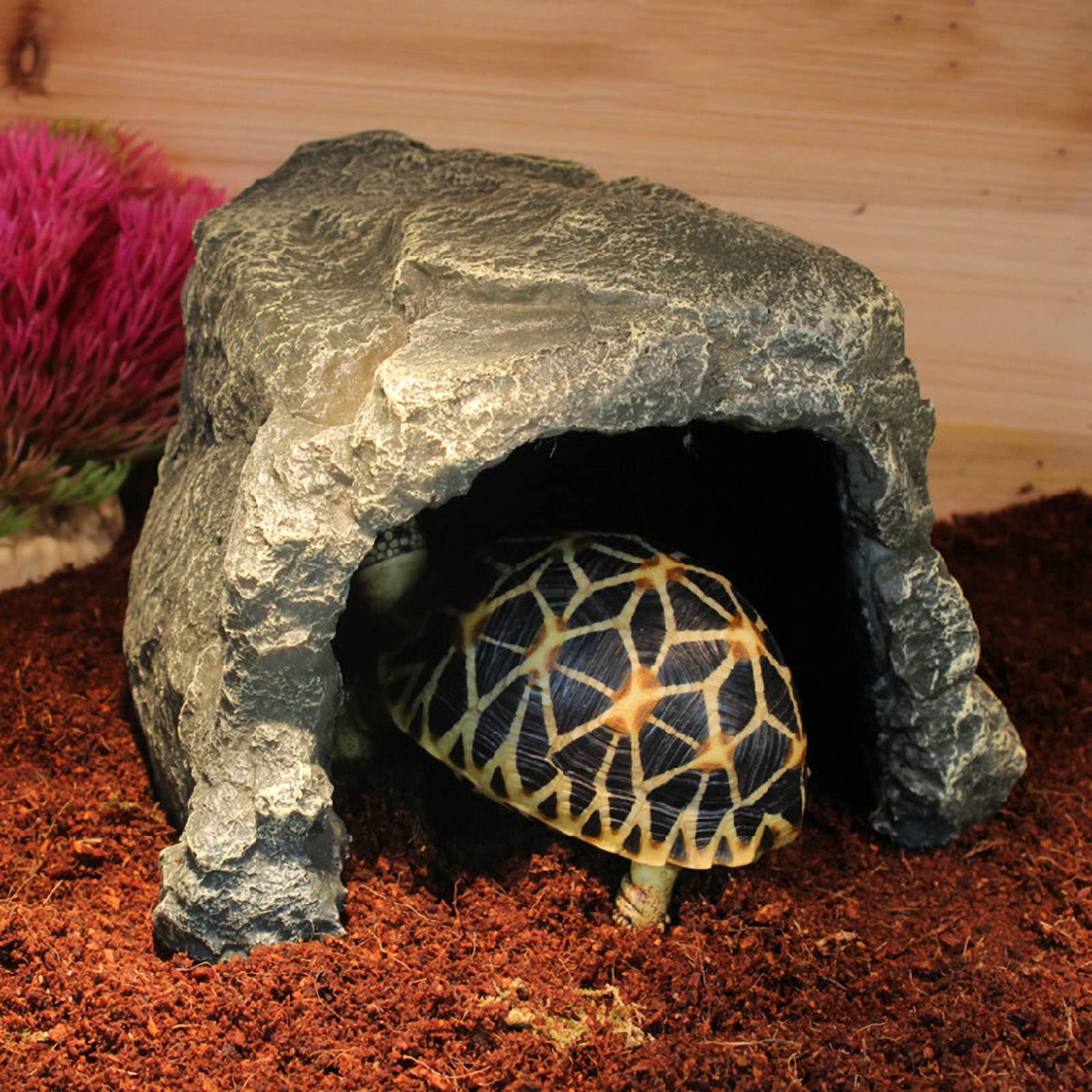 Besimple refuge-roche aquarium-1 – refuge sûr pour petits poissons et reptiles