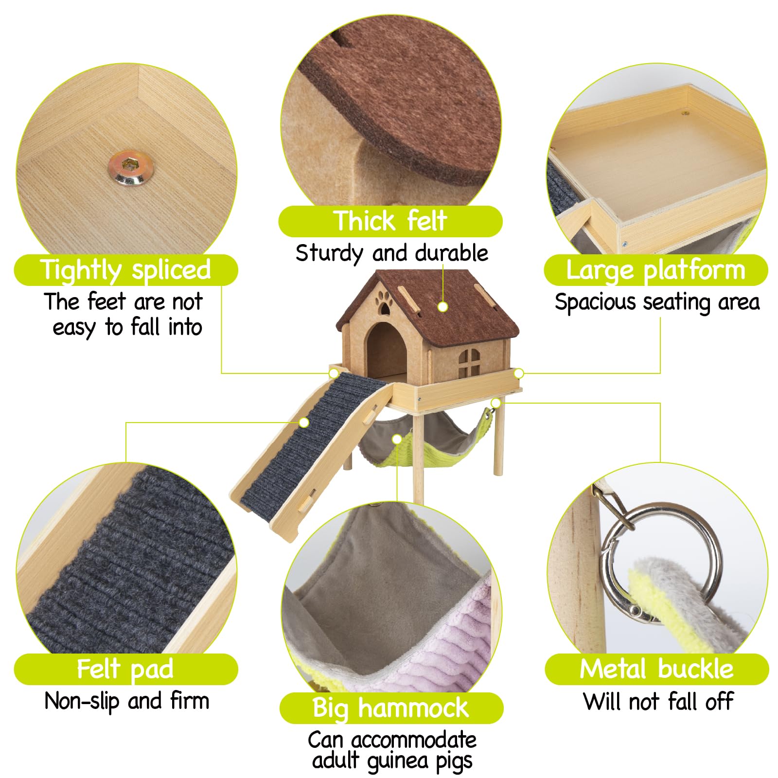 Assemblage rapide BESNEW pour cobayes et petits animaux