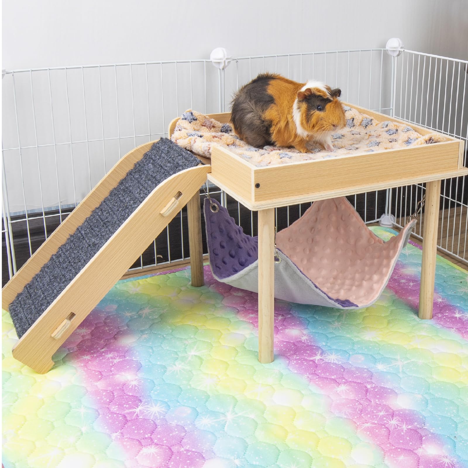 BESNEW hamac cobaye – cadeau idéal pour cobayes et petits animaux.