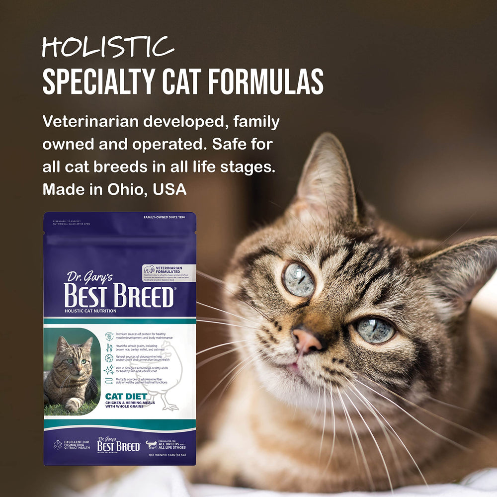 Taurine enrichie pour l'énergie et le bien-être du chat.