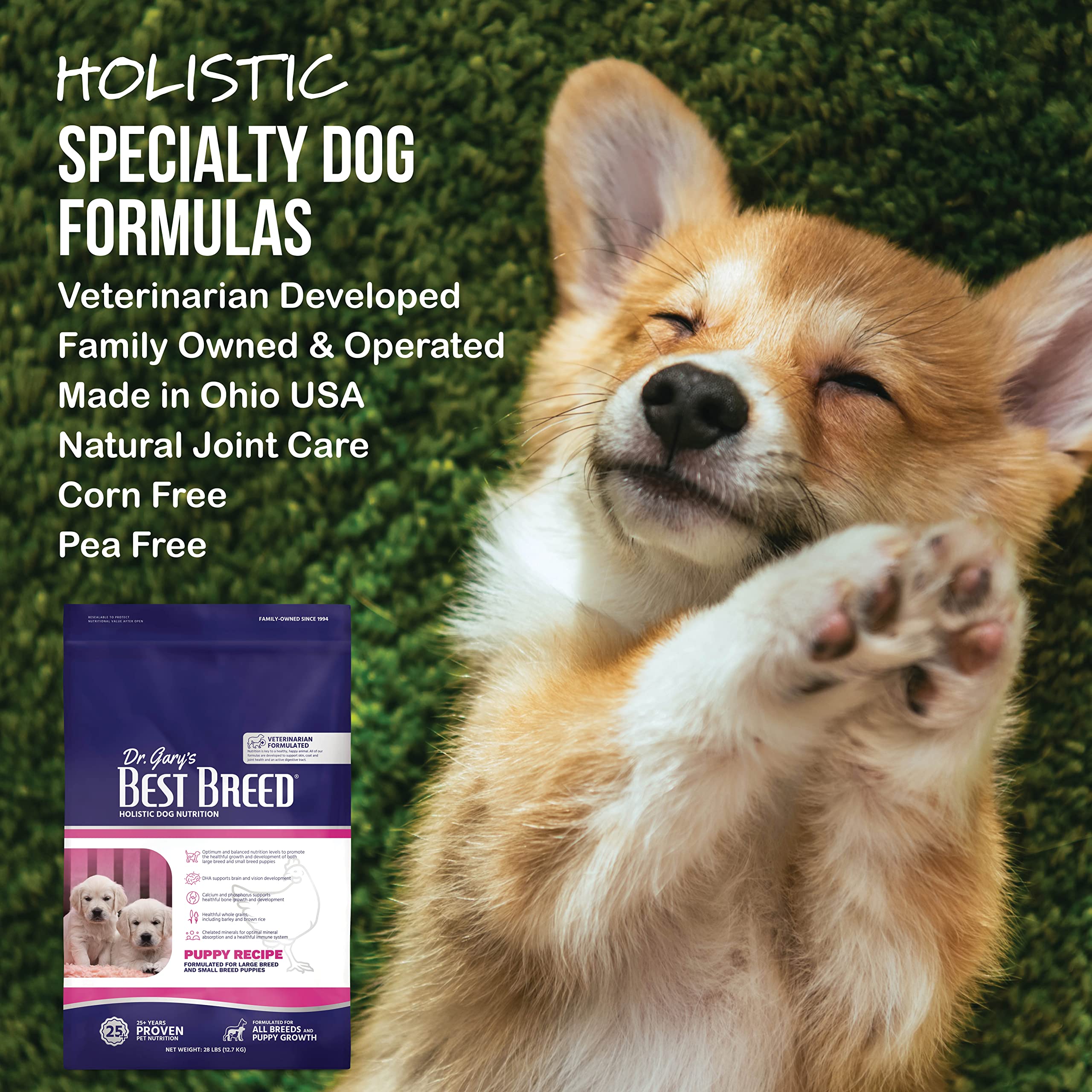 Best Breed Puppy Diet – cuisson lente dans l’Ohio pour meilleure digestibilité