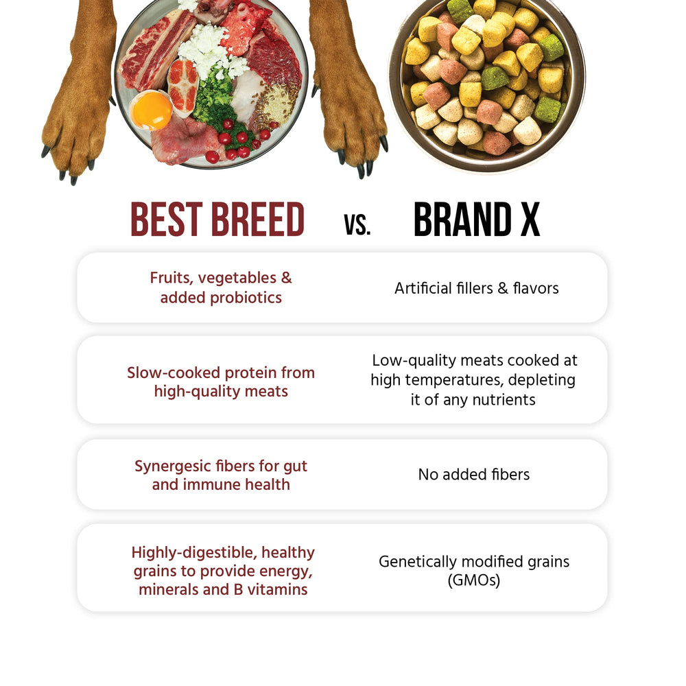 Best Breed Puppy Diet – sans maïs et sans sous-produits pour une nutrition claire