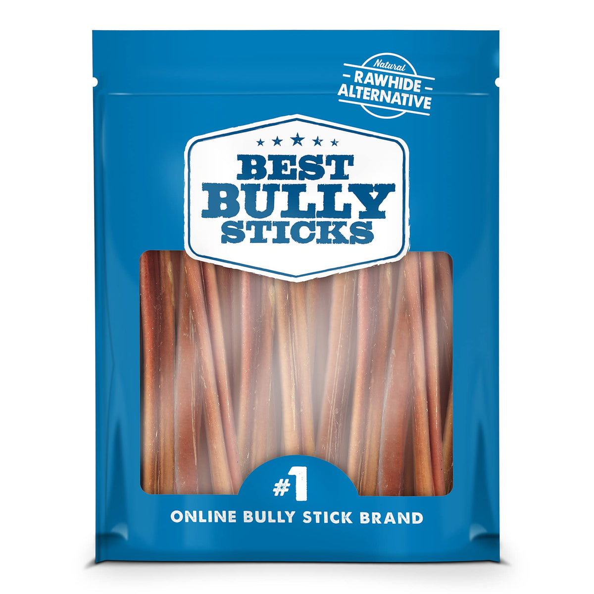 Best Bully Sticks 6 pouces - friandise naturelle et digestible pour récompenser pendant l'entraînement