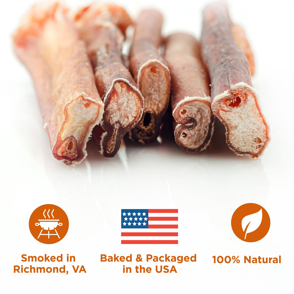 Best Bully Sticks, arôme fumé Hickory, stimulant l appétit lors des sessions de mastication.
