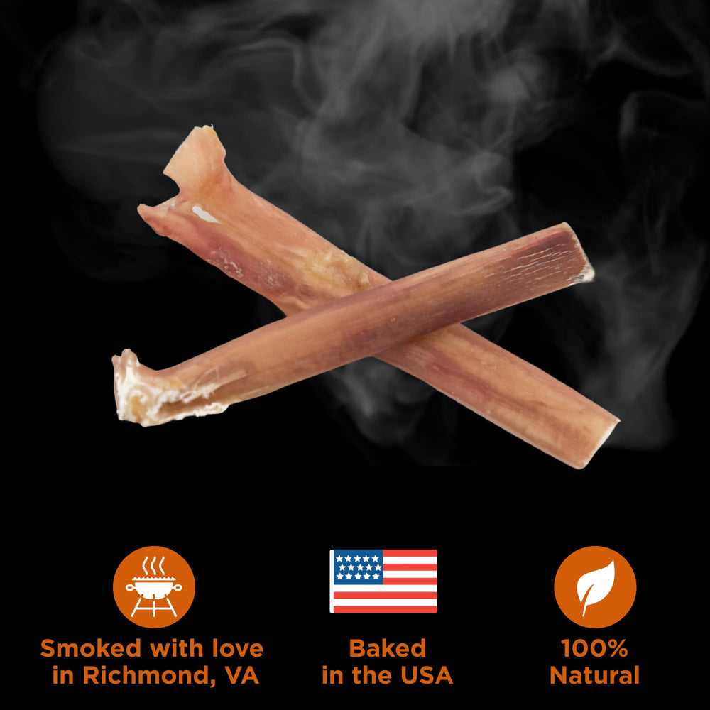 Arôme fumé au hickory des bâtonnets Best Bully Sticks, expérience gustative.