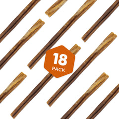 Best Bully Sticks avec arôme fumé hickory, stimulation plaisir pour chien.