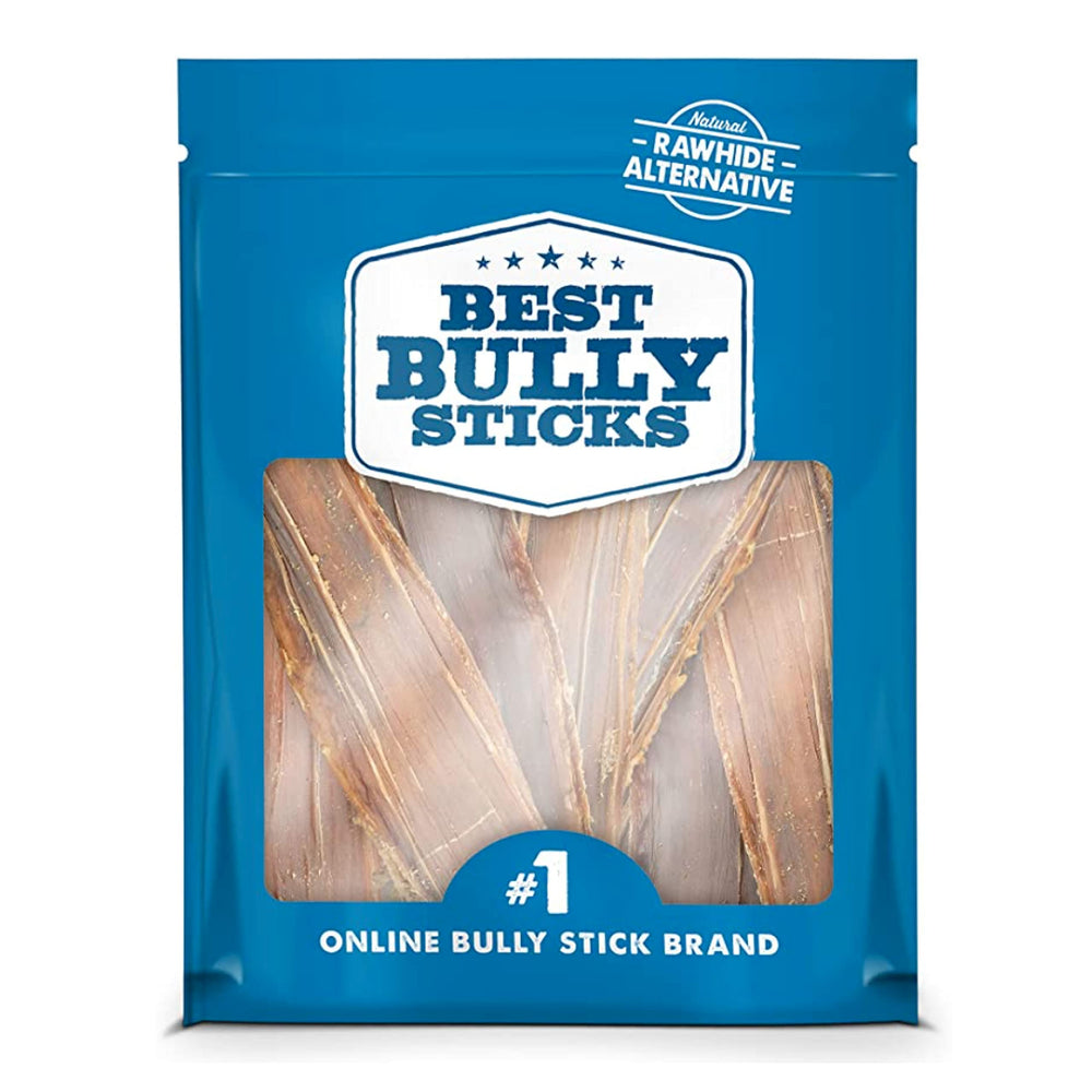 Best Bully Sticks Bandes boeuf jerky 6 pouces, friandise naturelle pour chien