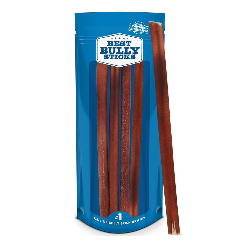 Best Bully Sticks : baton 12 pouces, récompense durable pour chiens moyens et grands.