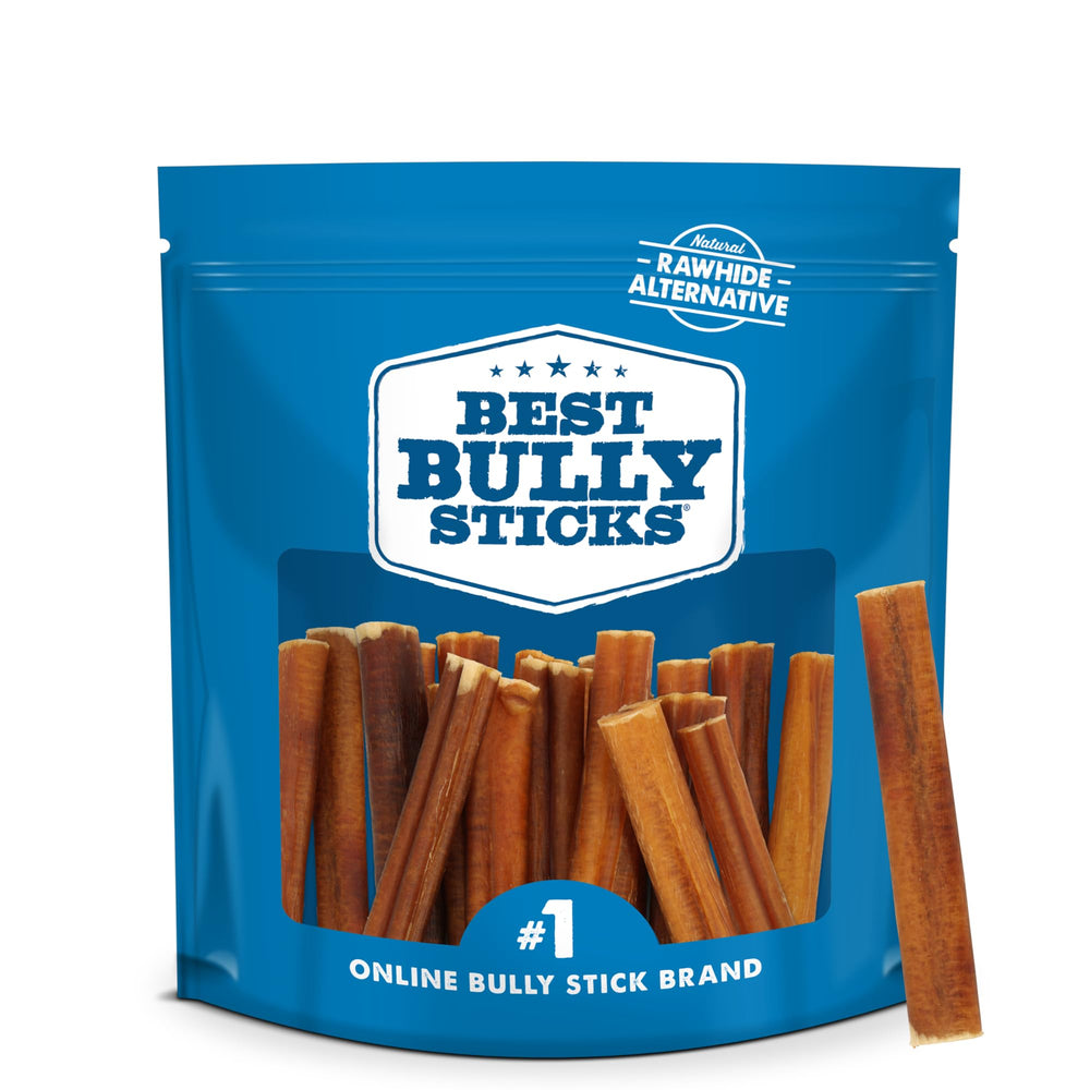 Best Bully Sticks: bâton 4 pouces pour petits chiens, snack durable naturel