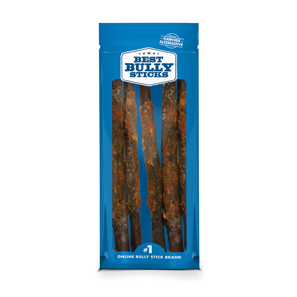 Best Bully Sticks baton-collagene-wrap-poulet 12po, friandise durable.