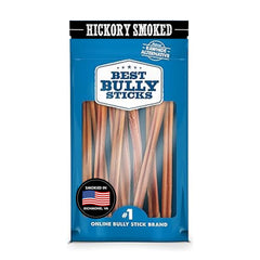 Best Bully Sticks baton hickory-smoked 12 pouces – récompense savoureuse pour chien de grande taille.