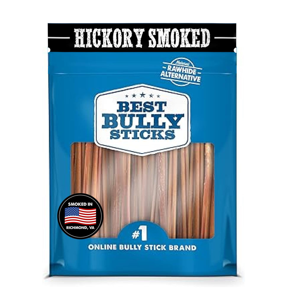 Best Bully Sticks emballage : pack de 20 bâtonnets, friandise naturelle pour chien