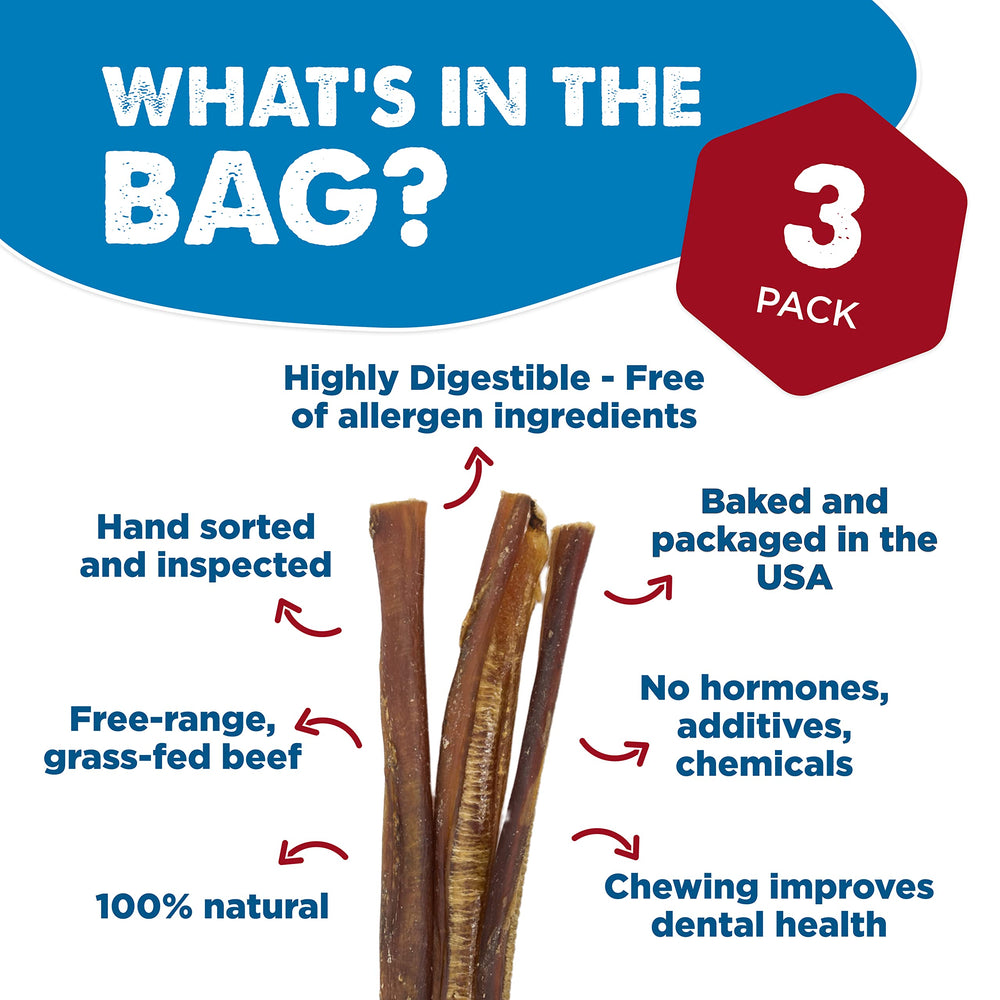 Best Bully Sticks: bœuf 100% élevé en pâturages, friandise pure et saine.