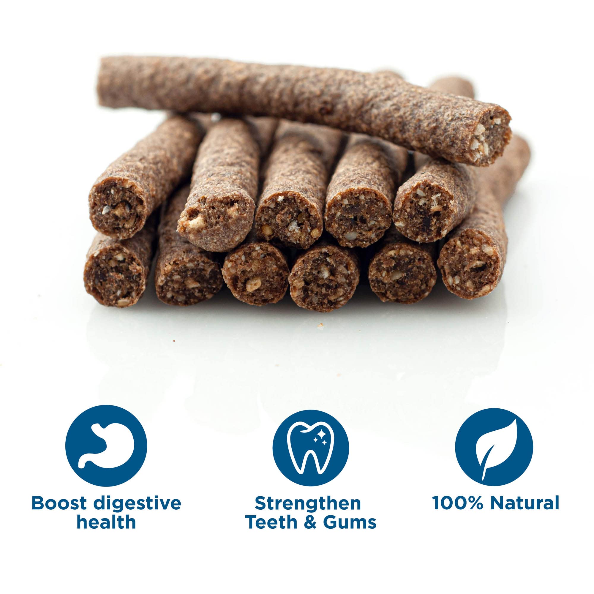 Best Bully Sticks taille adaptée pour tous les chiens, facile à portionner.