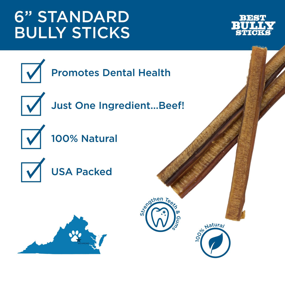 Best Bully Sticks boeuf entier sans grain: friandise 100% boeuf sans additifs.
