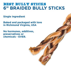Best Bully Sticks: entretien dentaire potentiel grâce à une mastication prolongée.