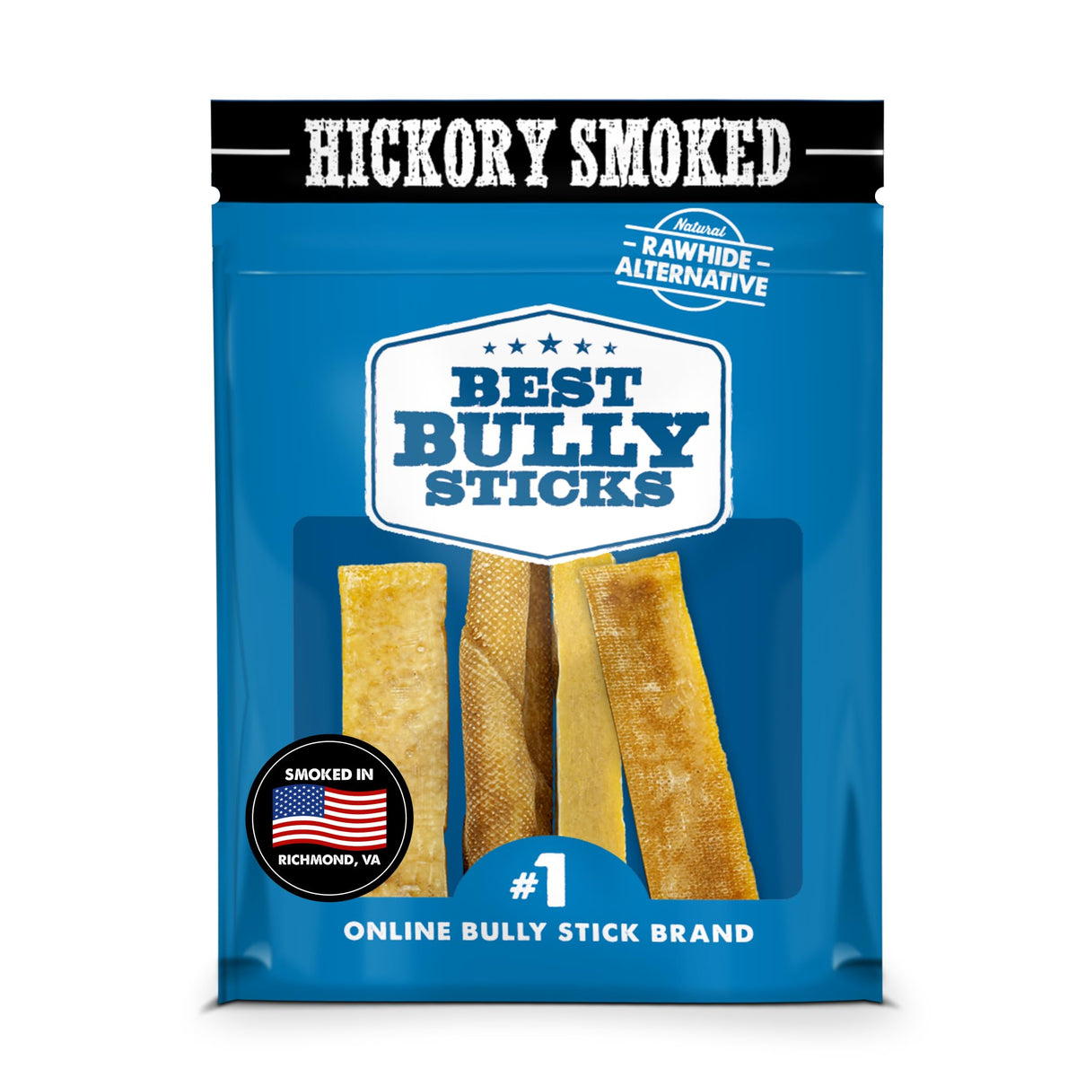 Best Bully Sticks fromage yak Himalayen fumé goût riche pour chiens actifs.