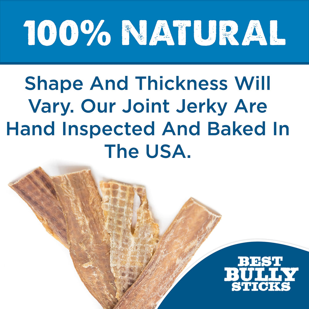 Texture dentale et résistance des jerky Best Bully Sticks pour canine