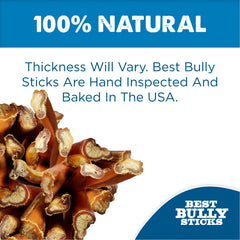 Best Bully Sticks nettoyage dentaire efficace grâce à la mastication.