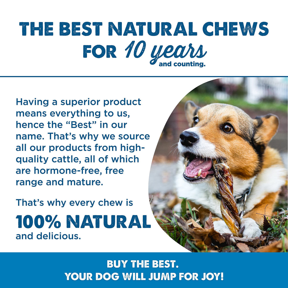 Best Bully Sticks alternative a la peau brute.