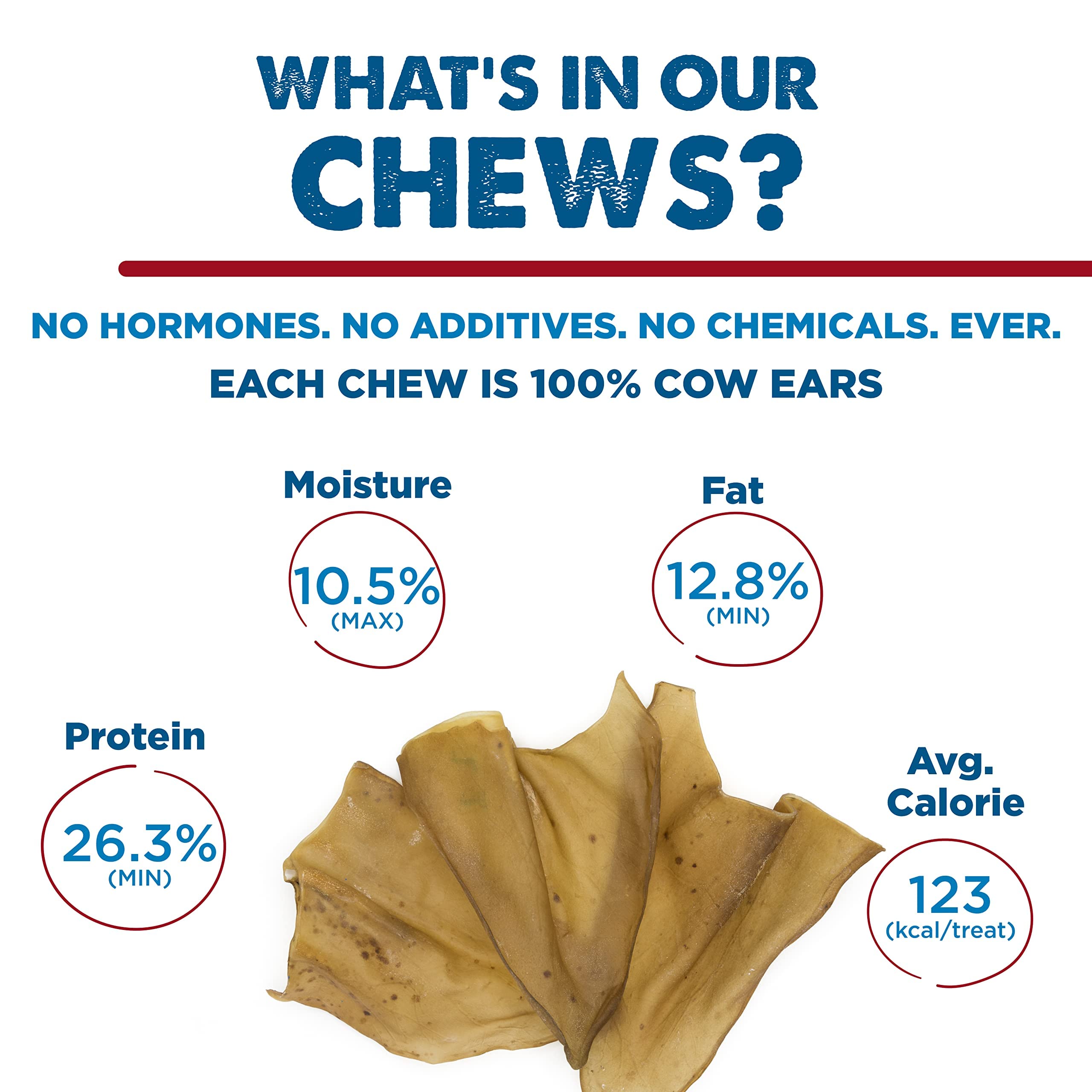 Produit sans additifs Best Bully Sticks pour chien oreille boeuf