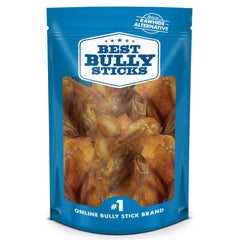 Best Bully Sticks Oreilles de Porc Pack 12, récompense naturelle et digeste pour chien