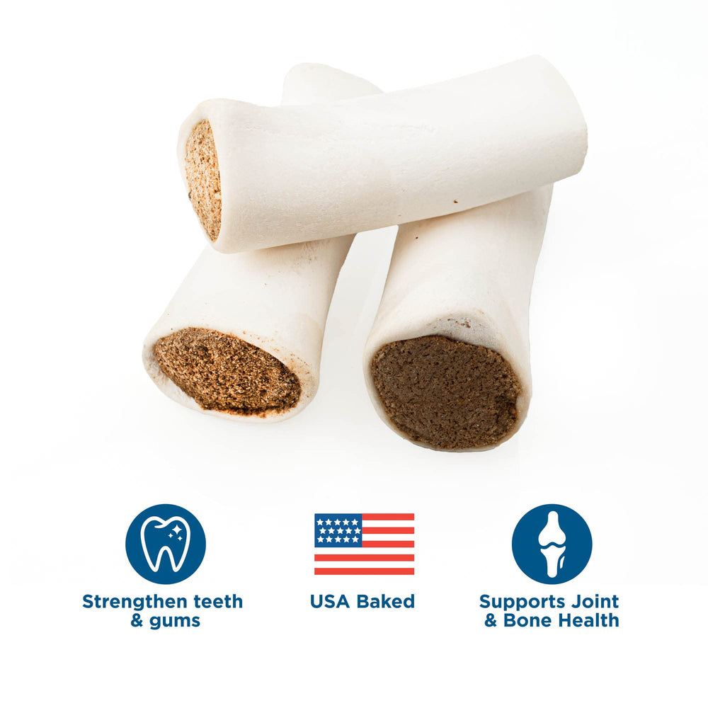 Best Bully Sticks os tibia rempli sante dentaire potentielle lors de la mastication.