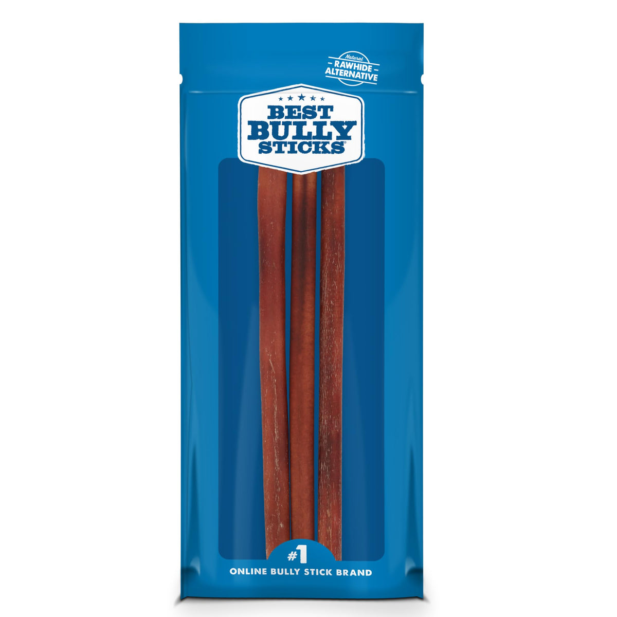 Best Bully Sticks: paquet de 12 pouces pour chiens, récompense protéinée naturelle.