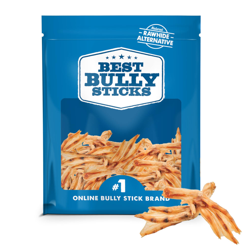 Best Bully Sticks Pieds-de-canard: texture croquante pour dents propres