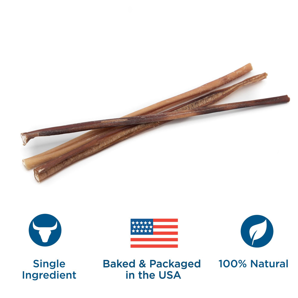 Best Bully Sticks: sans additifs, boeuf pur, adapté aux petits chiens.