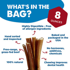 Best Bully Sticks sans cereales: option naturelle pour chiens sensibles.