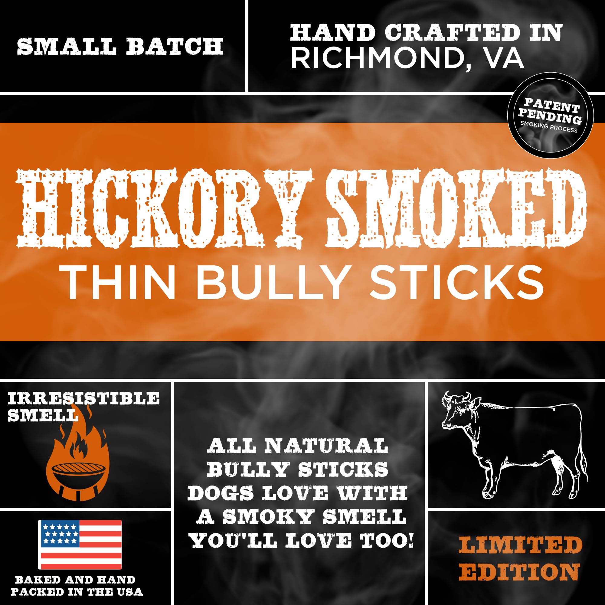 Best Bully Sticks sans cuir brut, snack plus sûr pour chiens.