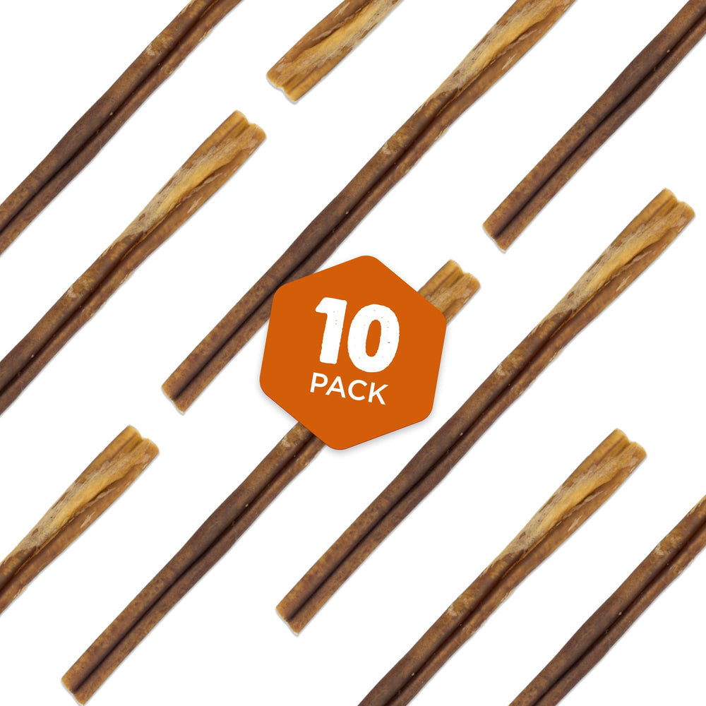 Best Bully Sticks sans cuir brut, bouchée sûre sans additifs pour chien