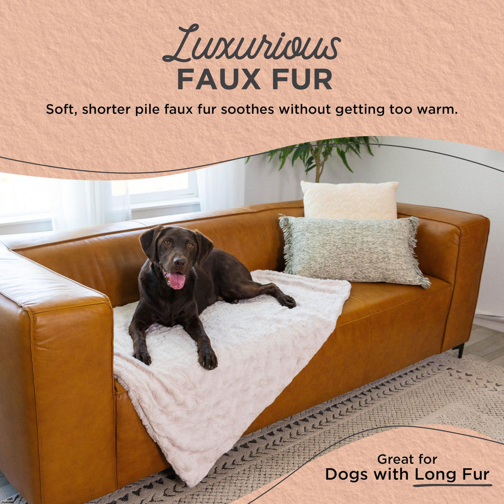 Best Friends by Sheri Calming Lux Blanket, texture peluche, sécurité et calme pour votre compagnon.