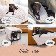 Best Friends by Sheri Calming Lux Blanket, usage en voyage pour plus de confort lors de trajets.
