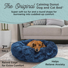 Best Friends by Sheri Donut bed en fourrure Luxe, toucher premium et confort.