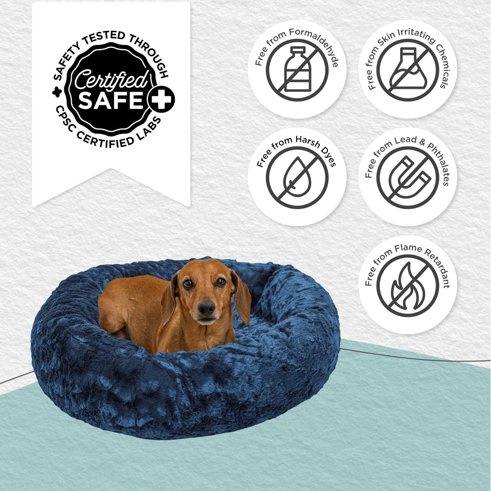 Best Friends by Sheri Donut bed lavage facile en machine, entretien pratique.